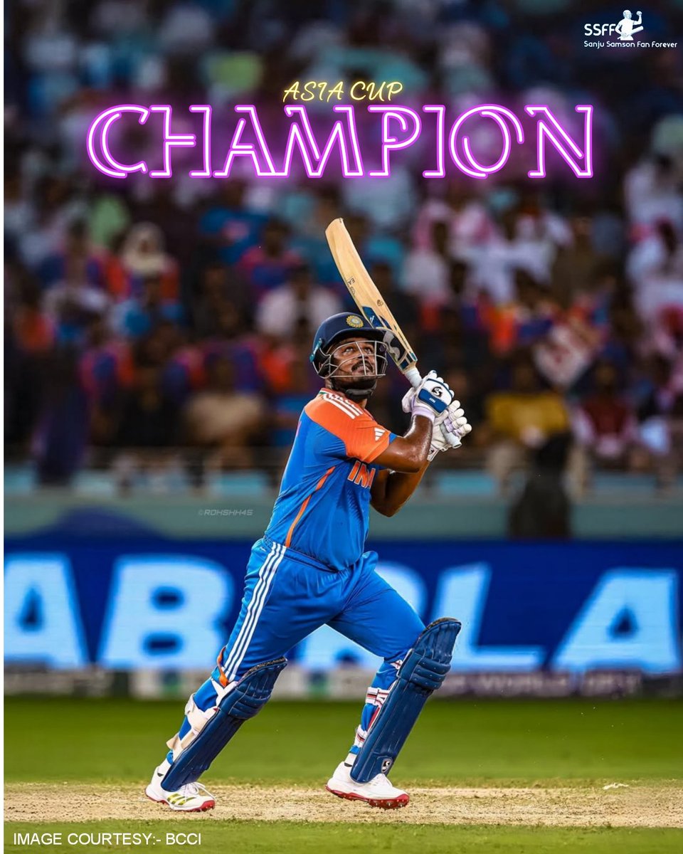 SsffofficialX's tweet photo. Asia Cup Champion 💪🏆 
Congratulations TEAM INDIA 🇮🇳 https://t.co/xnkxHoSz0b