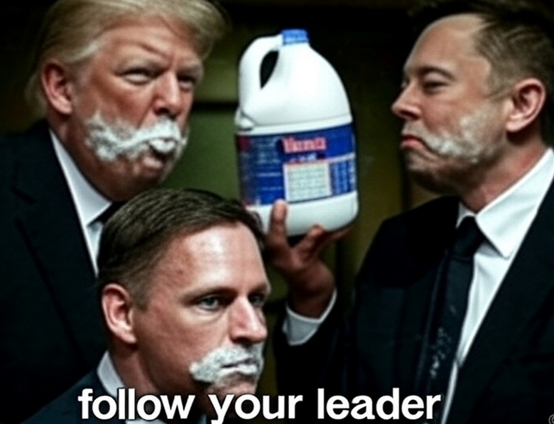 SRAntiFascism's tweet photo. @SR_AntiFascism @cideral4 @lingerence @Antifaxismoa @DTAnalytics @DLamontJenkins @JaworznoAntifa @DownTheBastards @TorchAntifa @channel__3 @anpilondon @ReichlinMelnick @AmieVarley @EarthAgora @VassilisTsarnas @EnviroEdgeNews @CapoOrsoInPiedi @DennisGoris @birgitomo @_Louniki @ultras_antifaa @OccupyLondon @mossrobeson__ @HavryshkoMarta @MarkAmesExiled @MayorWu @GovPritzker @MayorBowser @MayorBMScott @MayorofSeattle @GovWesMoore @BrennanCenter @IREHR @PhillyMayor @I_amMukhtar @gilduran76 @MrBrendanCox @ecre @NHS @NHSuk @StefSimanowitz @CREWcrew @DrAdrianWong @LincolnSquareHQ @BladeoftheS @chris_chemist11 @JBBMabena @DavidPepper @EuropeanPowell ๐Earth cannot afford NeoNazi
Palantir Peter Thiel Tesla Elon Musk
#Technocracy, both are deliberately
accelerating #ClimateCrisis,
No f'ing way #ThielMusk #Project2025
can be allowed to continue their Nazi Control&
fueling #ClimateDeath/#PoliticalViolence
https://t.co/lBTXCsHoQy https://t.co/Q7RNz9CQFt