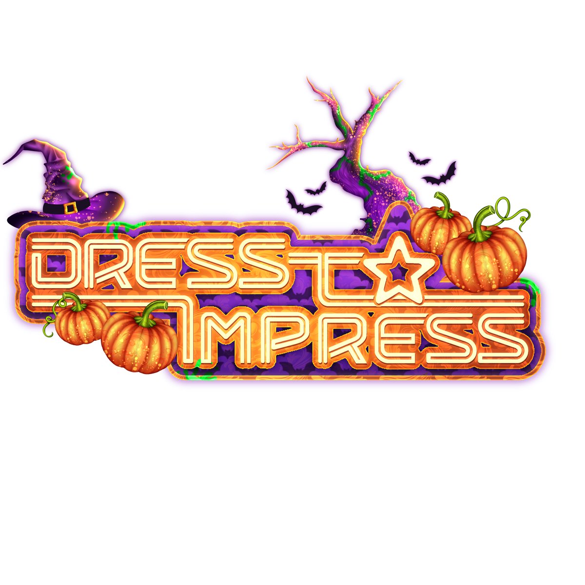 Dress To Impress has revealed the official logo for their upcoming Halloween Update. Dress To Impress has revealed the official logo for their upcoming Halloween Update.