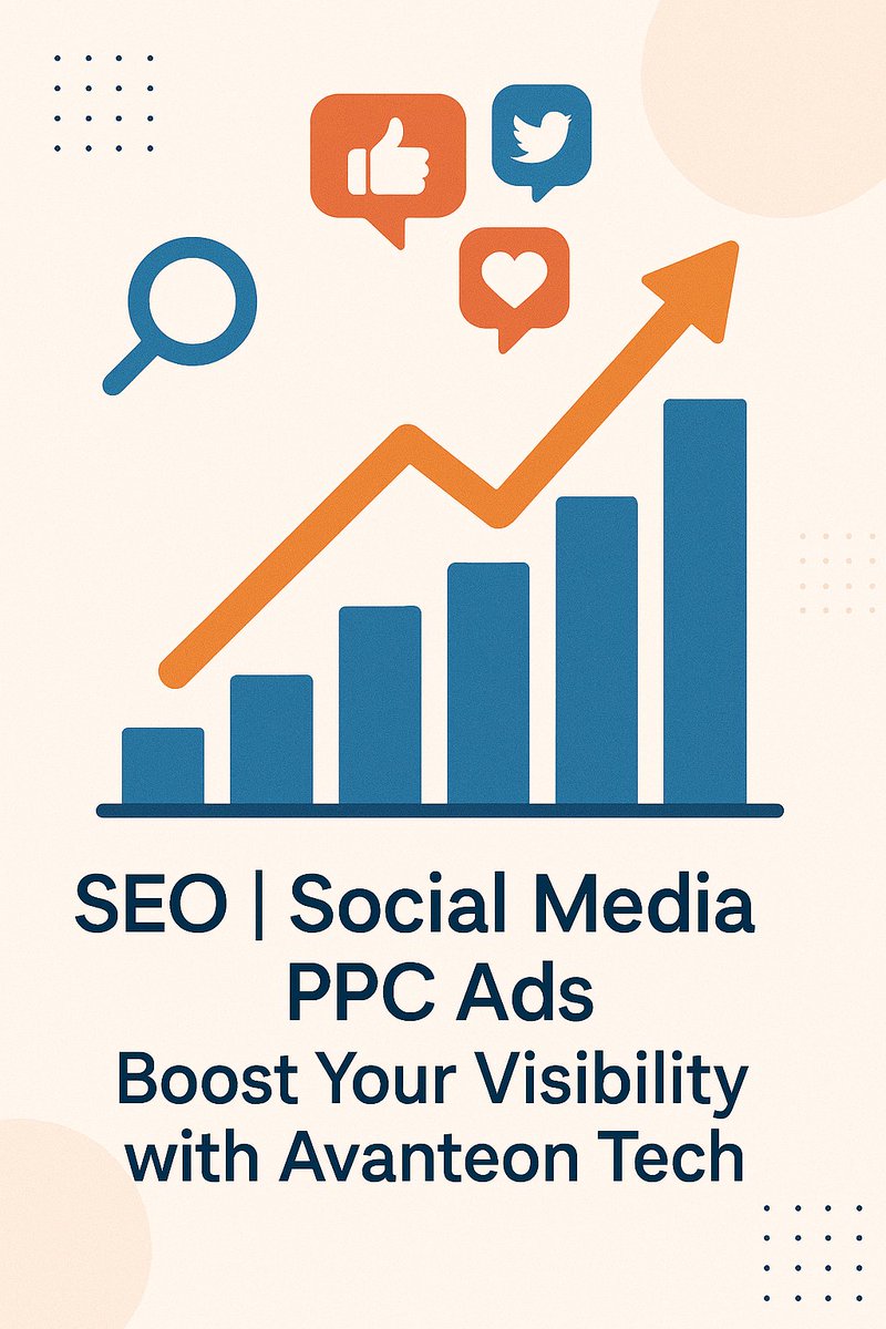 avanteontech's tweet photo. Boost Your Online Visibility
With Avanteon Tech, we help your brand rank higher, reach wider, and convert faster through SEO, Social Media, and PPC Ads.
📞 +256 766207549
📧 info@avanteontech.net
🌐 https://t.co/4Qj0mgPM4t
#SEO #SocialMediaMarketing #DigitalGrowth #AvanteonTech https://t.co/HP2BCfXIYw