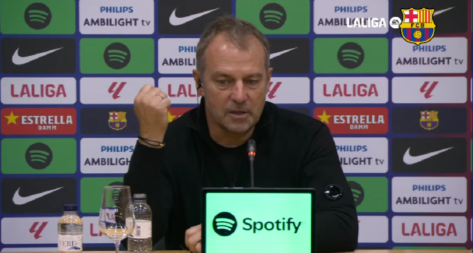 ❗️Hansi Flick: "Two seasons ago, when Gerard Martín was playing for Barça B, we could see his high abilities. With his hard work and wonderful mentality, he is an amazing player."