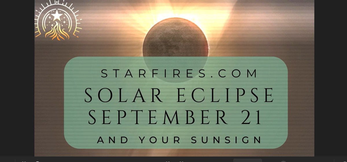 starfiresalerts's tweet photo. “5 month long impact Solar Eclipse 9/21... a release of energy for humanity- inspires a level of intolerance towards dysfunction, from the mild to the worst. People have absolutely had it “https://t.co/BeFBiPQtEw https://t.co/nQYnIiUAsi