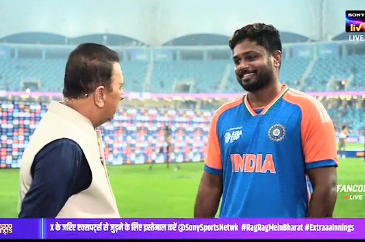 Suhii7__'s tweet image. Sunil Gavaskar said &quot; I really loved the interview Sanju Samson given about the great Actor Mohanlal. I told him that you played like Mohanlal in this tournament. Batted at the top and in the middle. Mind you it&apos;s not easy for an Opener to adjust to the middle order.&quot;👏🇮🇳