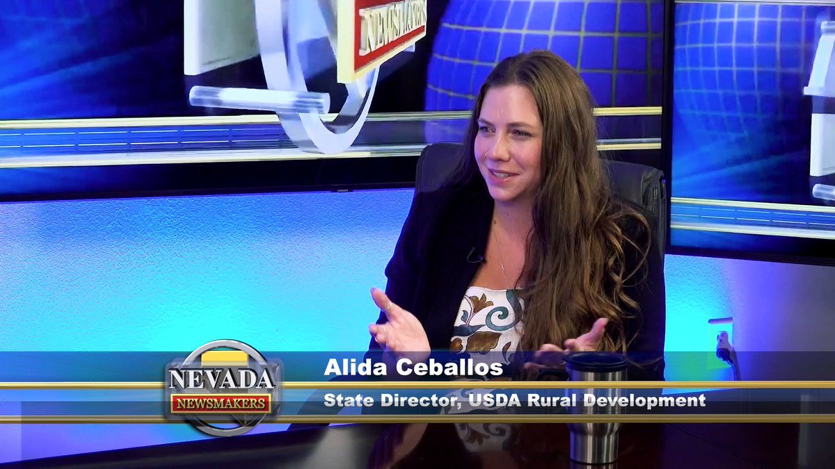 Tune in to hear from Alida Ceballos, State Director of USDA Rural Development, on the agency's role in supporting Nevada's rural communities &amp; much more: nevadanewsmakers.com/video/default.…