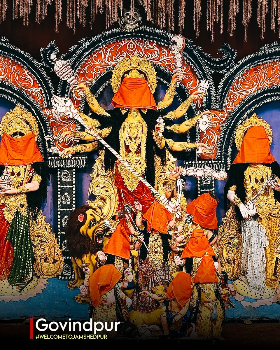 WelcometoJSR's tweet photo. Govindpur Ram Mandir 🙏

#welcometojamshedpur #WelcomeToJamshedpur #govindpur #rammandir #durga #DurgaPuja2025 #DurgaPujaVibes https://t.co/qkoJgZQS7p