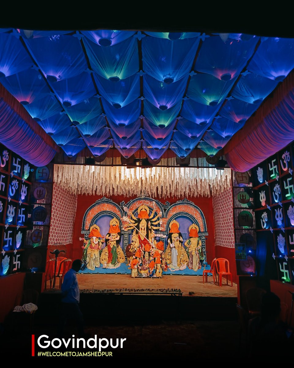 WelcometoJSR's tweet photo. Govindpur Ram Mandir 🙏

#welcometojamshedpur #WelcomeToJamshedpur #govindpur #rammandir #durga #DurgaPuja2025 #DurgaPujaVibes https://t.co/qkoJgZQS7p