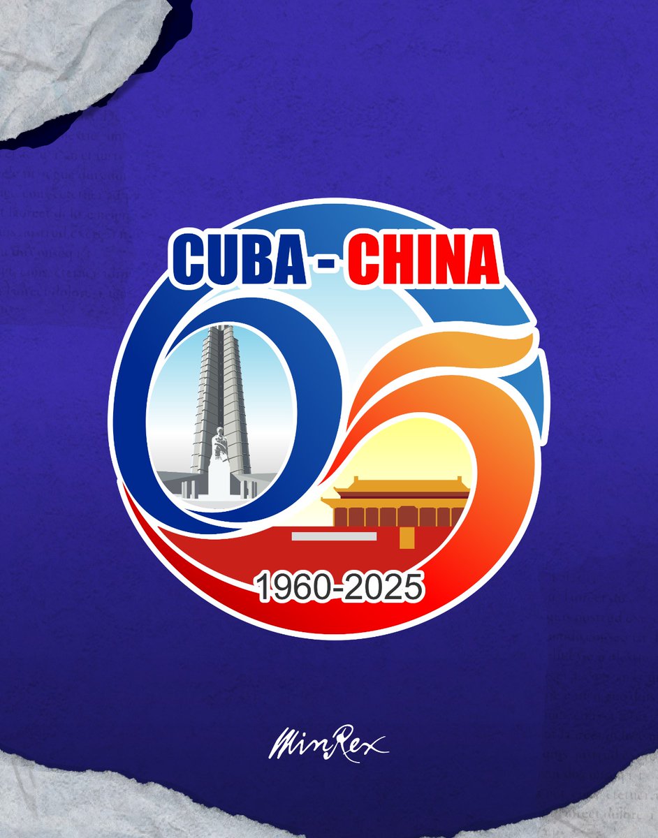 BrunoRguezP's tweet photo. Celebramos 65 aniversario del establecimiento de relaciones diplomáticas con la hermana República Popular #China, comprometidos con continuar construyendo una Comunidad de Futuro Compartido #Cuba-China y consolidar los excelentes y sólidos lazos de amistad y cooperación. https://t.co/maSv8YA4P6