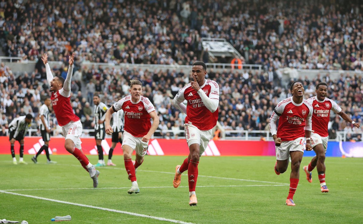 AFCAfterDark's tweet photo. A Deserved Win Through Gabriel’s Stoppage Time Goal. What A Game. https://t.co/UzdXXe3iGh