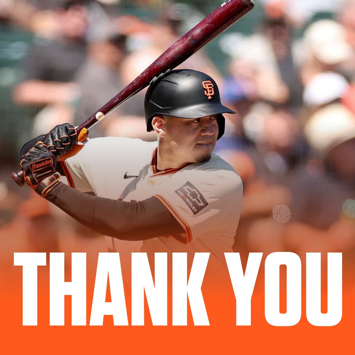 GiantHotTakes's tweet photo. Thank you Wilmer Flores 🫡 

Hell of a Giants career!!! https://t.co/Gogg0qjjzW
