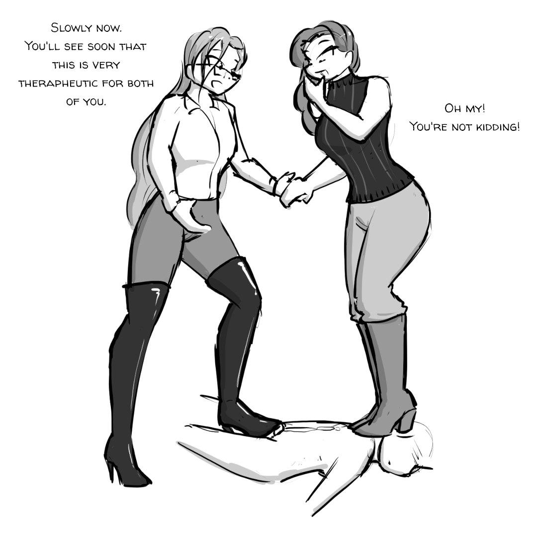 Of course it doesn't have to be a 1 on 1 session.