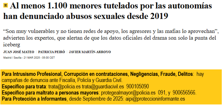 reesyarees's tweet photo. @fape_fape @FeSPeriodistas @aprensamadrid @investigate_es @fiscal_es @DefensorPuebloE @AquienDefiende @centre_IRIDIA @sira_centro @amnistiaespana @apdhe @Nosomosdelito @pbustinduy @sirarego @suker778 @SaizElma @SinRacismoGob @Yolanda_Diaz_ @_anaredondo_ @sanchezcastejon @rosa_mr_ @RafaEscudero1 @rubenperezEU @desdelamoncloa @ObservaDESCA @ObetiEtica @RegularizacionY @AlternativasNo2 @noviolentas @UCFRcat @Capitan_Swing @_Maria_Dantas_ @Tyrexito @empleogob @inclusiongob @interiorgob @MSocialGob @DelGobVG @IgualdadGob @InstMujeres @DianaMorantR @PBezunartea @policia @guardiacivil #EducaciónSocial Profesión Universitaria desde 1991 con 1 de los índices + elevados de Intrusismo Profesional, corrupción en contrataciones públicas y sector privado #denunciantes #whistleblowers @PBezunartea @LolaSanjuanCKL @JuventudInfGob @TISpain @oscarlopeztwit @felixbolanosg https://t.co/wBfGAj7bcj