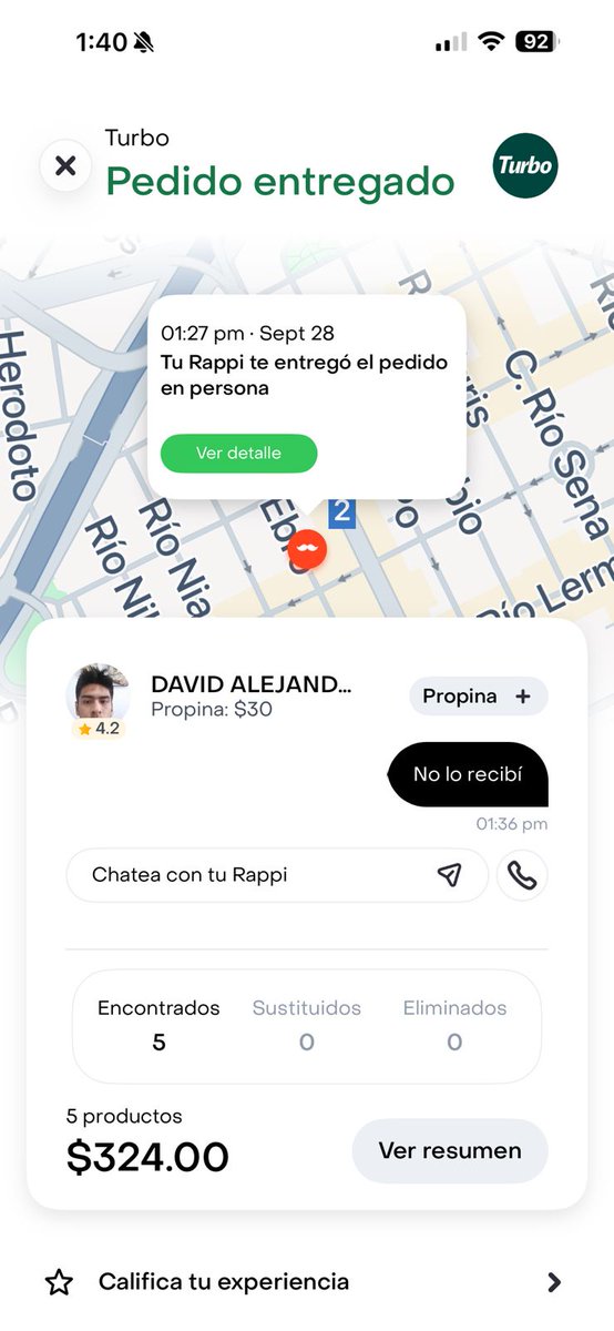 <a href="/RappiMexico/">Rappi México</a>  tu y tu repartidor son una miércoles RATEROS ESTAFADORES váyanse a la VRGA