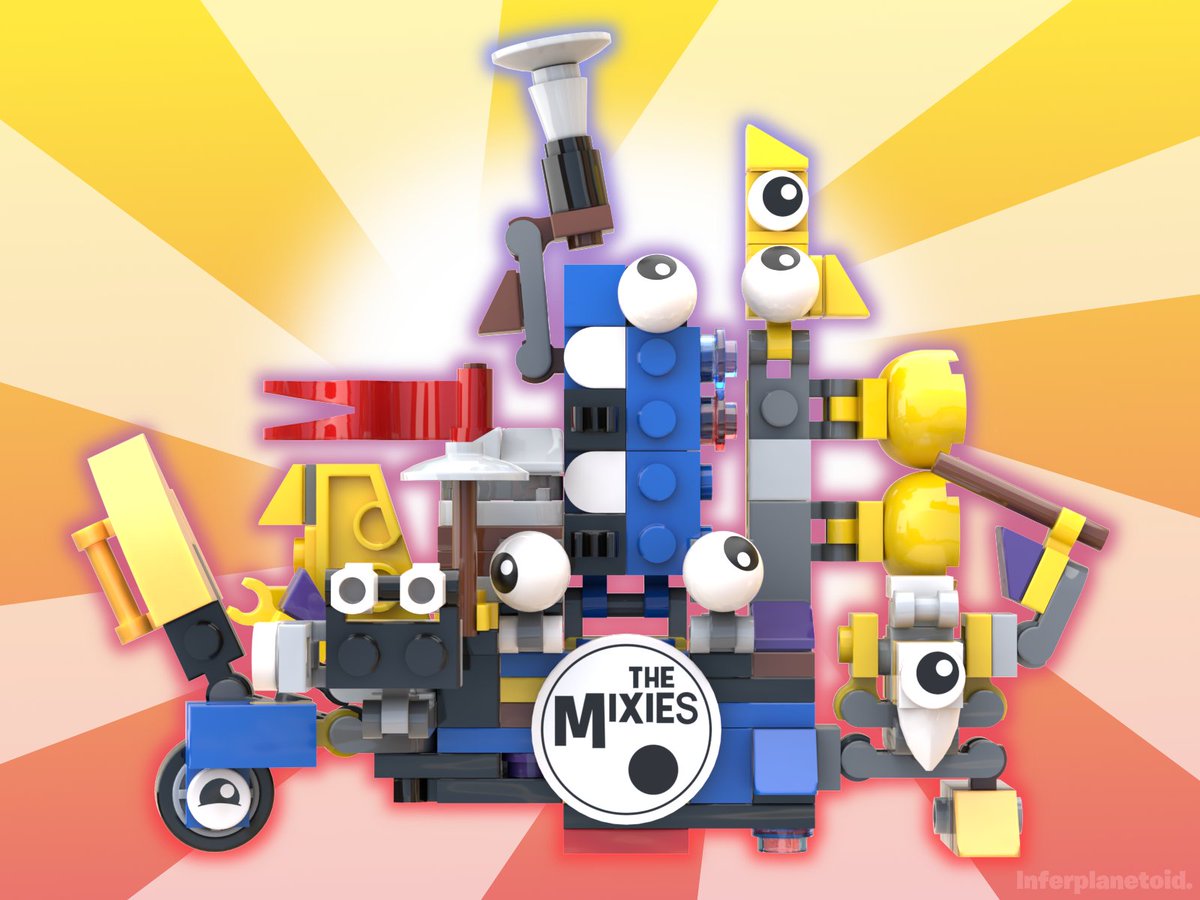Inferplanetoid's tweet image. Mini version of the MCPD, Camillot, Paladum, and Mixies Mix from the intro of EKHID!
#mixels #mix #EKHID