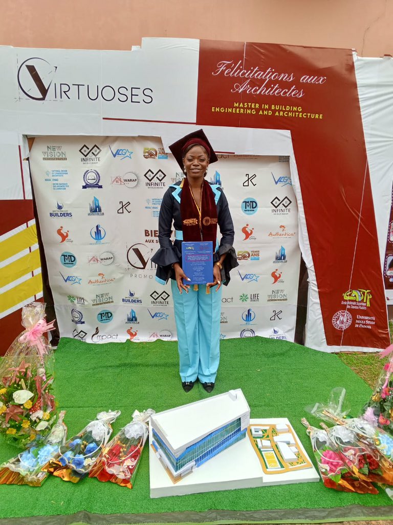 Soutenance de NGAH TSANGA Anita Marie Reine, étudiante en Architecture à l’Ecole Nationale Supérieure des Travaux Publics - Yaoundé.

Président : Pr NKENG George ELAMBO
Examinateur : Architecte MACKONGO 
Rapporteur : Dr BWEMBA Charles

Mention : Excellent