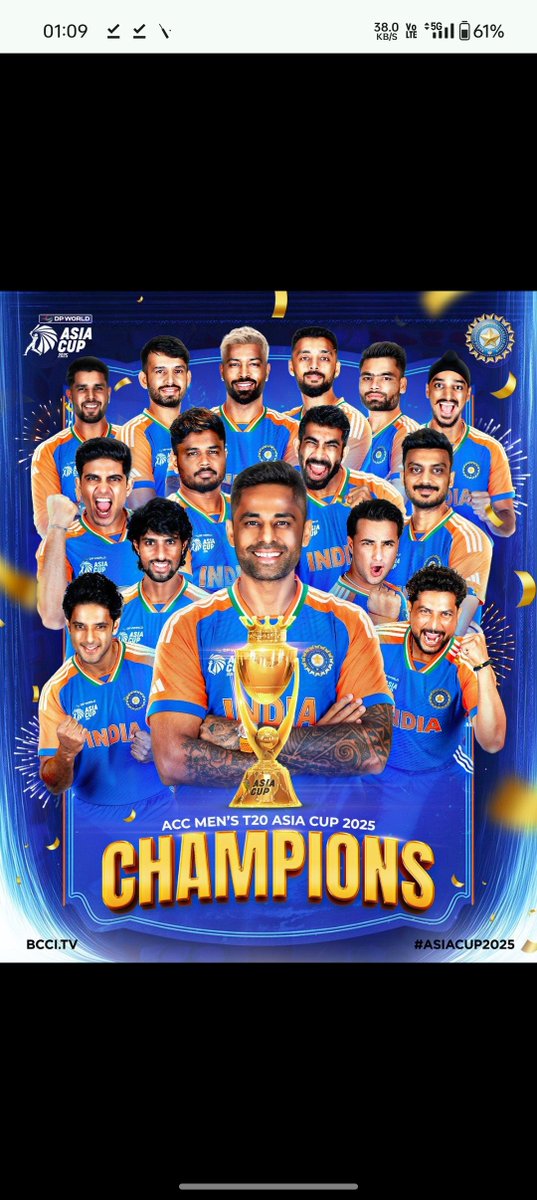 MdWazirAkhtar2's tweet photo. #Winner of Asia cup india 
#AsiaCupT20 
Congratulations to everyone https://t.co/Q93OXnHRO4