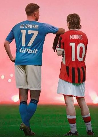 Alfredo De Vuono (@alfredodevuono) on Twitter photo #Modric viaggia a velocità doppia rispetto a #DeBruyne, nonostante abbia sei anni in più.
E non parlo di velocità di gambe, ma di testa.
Visti direttamente a confronto fa ancora più effetto.
Chi l'avrebbe mai detto.
#MilanNapoli #Modric viaggia a velocità doppia rispetto a #DeBruyne, nonostante abbia sei anni in più.
E non parlo di velocità di gambe, ma di testa.
Visti direttamente a confronto fa ancora più effetto.
Chi l'avrebbe mai detto.
#MilanNapoli