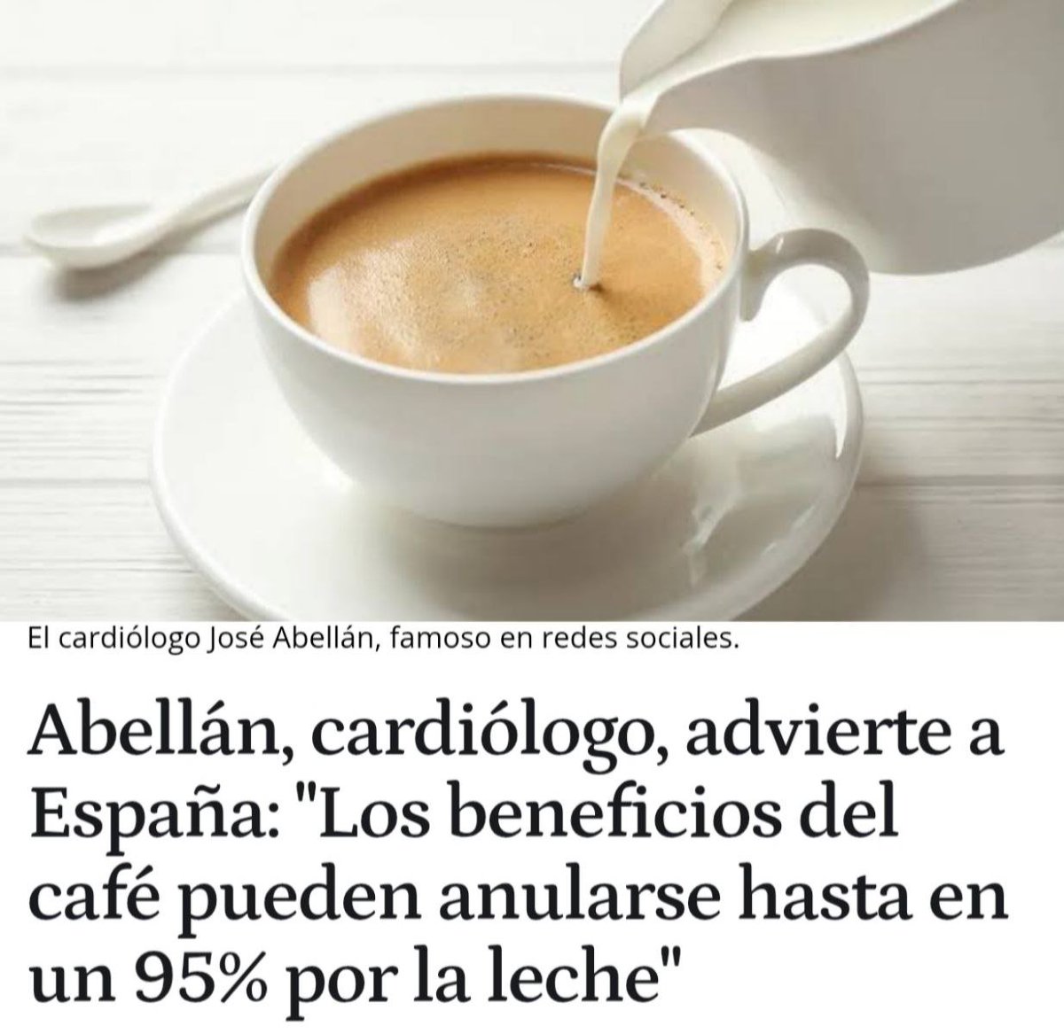 brainscoin_off's tweet photo. Just one drop of milk in coffee makes the drink dangerous, according to doctors.

Coffee reduces the risk of cardiovascular disease, but milk and the saturated fats it contains, on the contrary, increase the risk of developing heart disease. https://t.co/iMsB7F6zvh