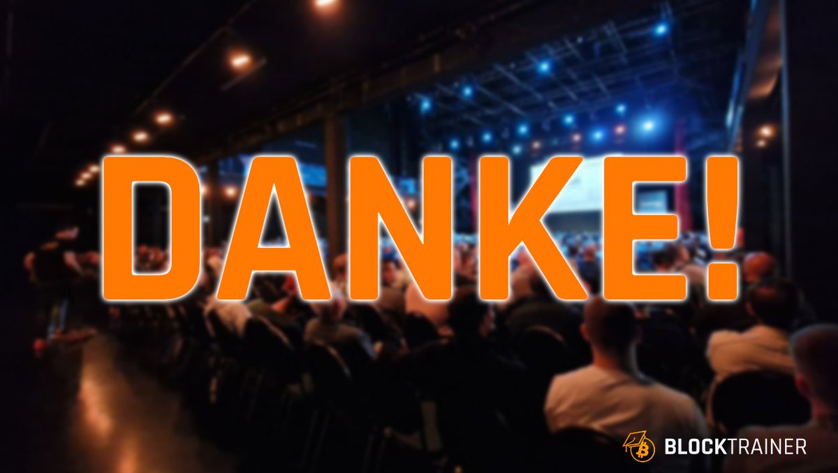 So... das Studio ist wieder aufgeräumt, die Ausstellerstände verstaut und das Blocktrainer-Team etwas geschafft, aber mit einem Lächeln im Gesicht wieder zuhause.

Wir sagen VIELEN DANK an alle, die da waren und das #BlocktrainerEvent auch im Jahr 2025 wieder zu einer