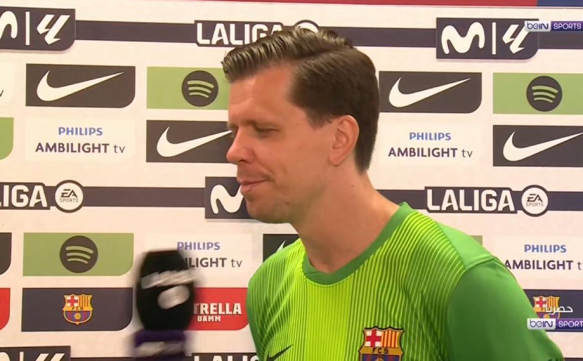 🗣️Szczesny: "No me digas que estoy feliz hoy porque estoy triste por Joan García y lo que le pasó. ¡Feliz no era la palabra correcta...!"