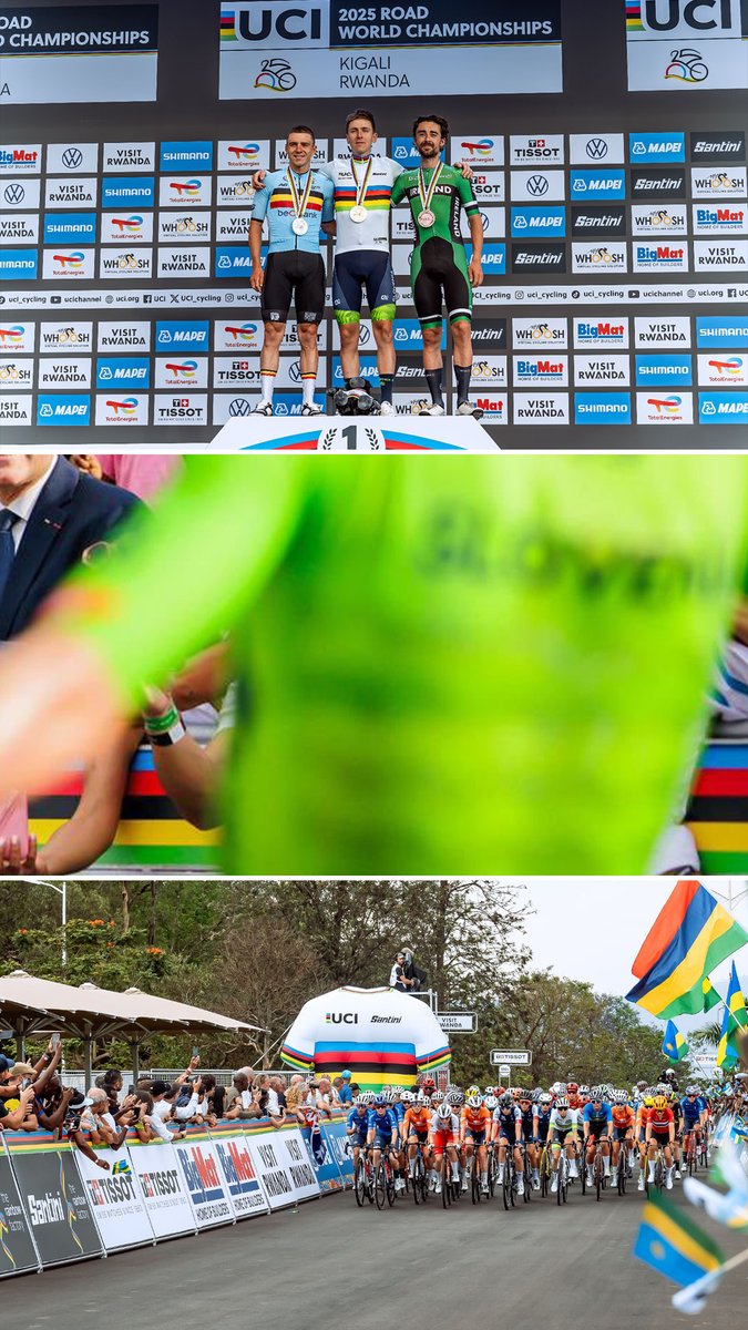 NuruFreddy's tweet photo. A smile behind a beautiful story, Rwanda and the UCI making history together. https://t.co/yBBM2M6VIM