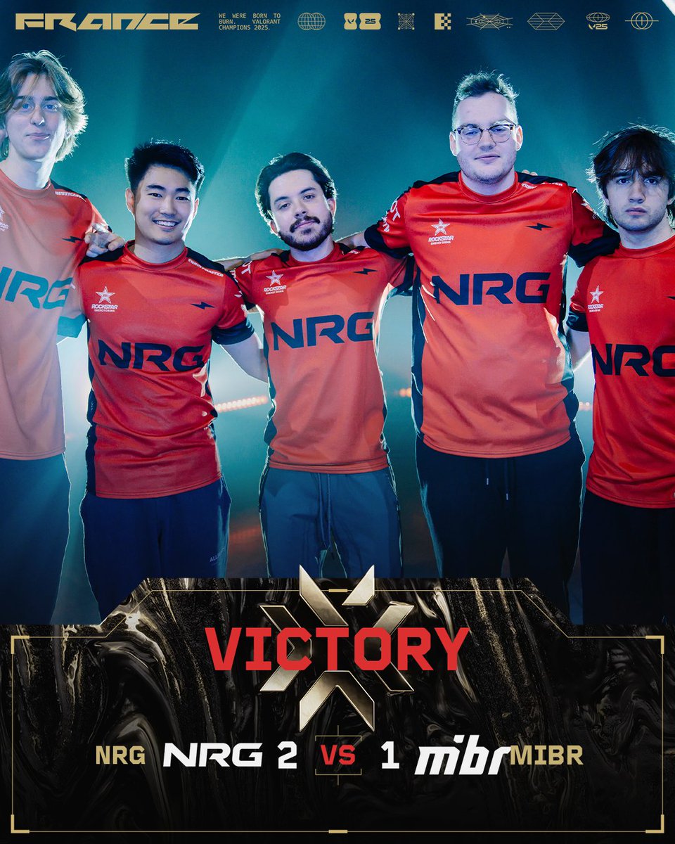 TOP 3 SECURED!!!

<a href="/NRGgg/">NRG</a> take the series 2-1! #VALORANTChampions