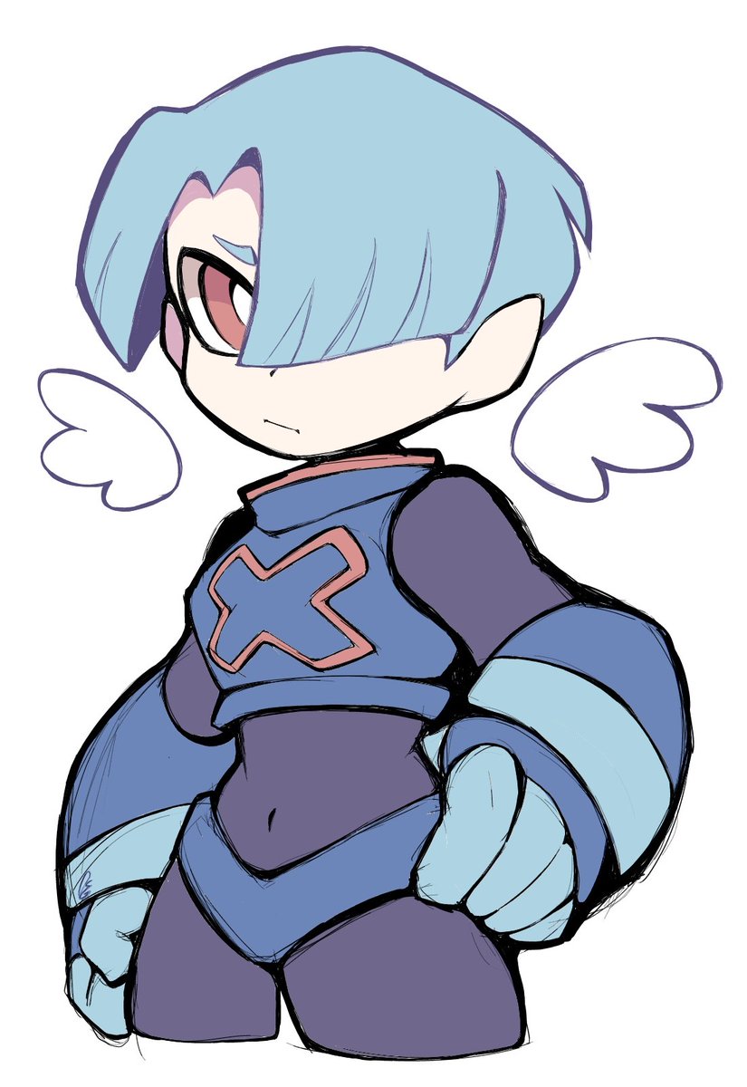 Pikaeevee13's tweet image. #megaman Poly X