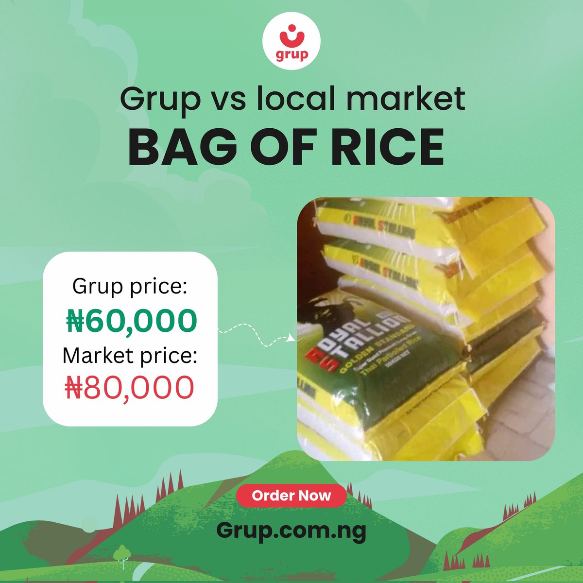 ugonebeani's tweet image. Call me a malam if you want, I just saved 50 Nigerians money. 
Grup . Com. Ng is live. Join us or keep paying market overprice. 🤷🏾‍♂️