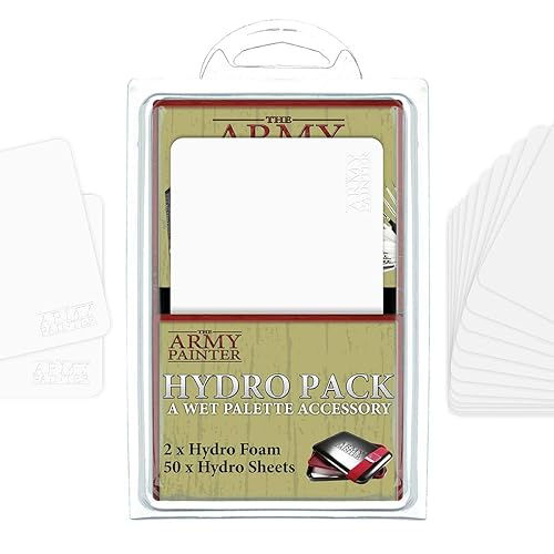 I just received The Army Painter Hydro Pack Wet Palette Refill, 50 Palette Papers, 2 Sponges, Compatible with Acrylic Paint Washes, Use The Army Painter Wet Palette For Fantasy Tableto from disabledraven via Throne. Thank you! throne.com/devilzangel #Wishlist #Throne