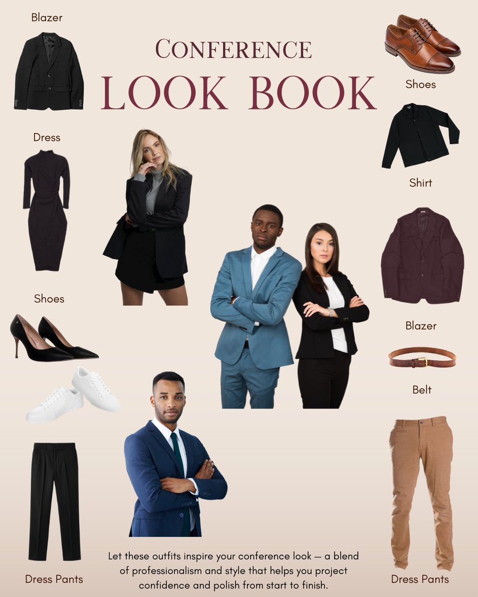 Not sure what to wear to the Sport Management Conference? Get inspired with conference-ready looks that balance professionalism and style for a confident, polished presence.

Don’t forget to buy your tickets!

#FSUSPM #FSUSPMCONF25 #nolesknowsports
