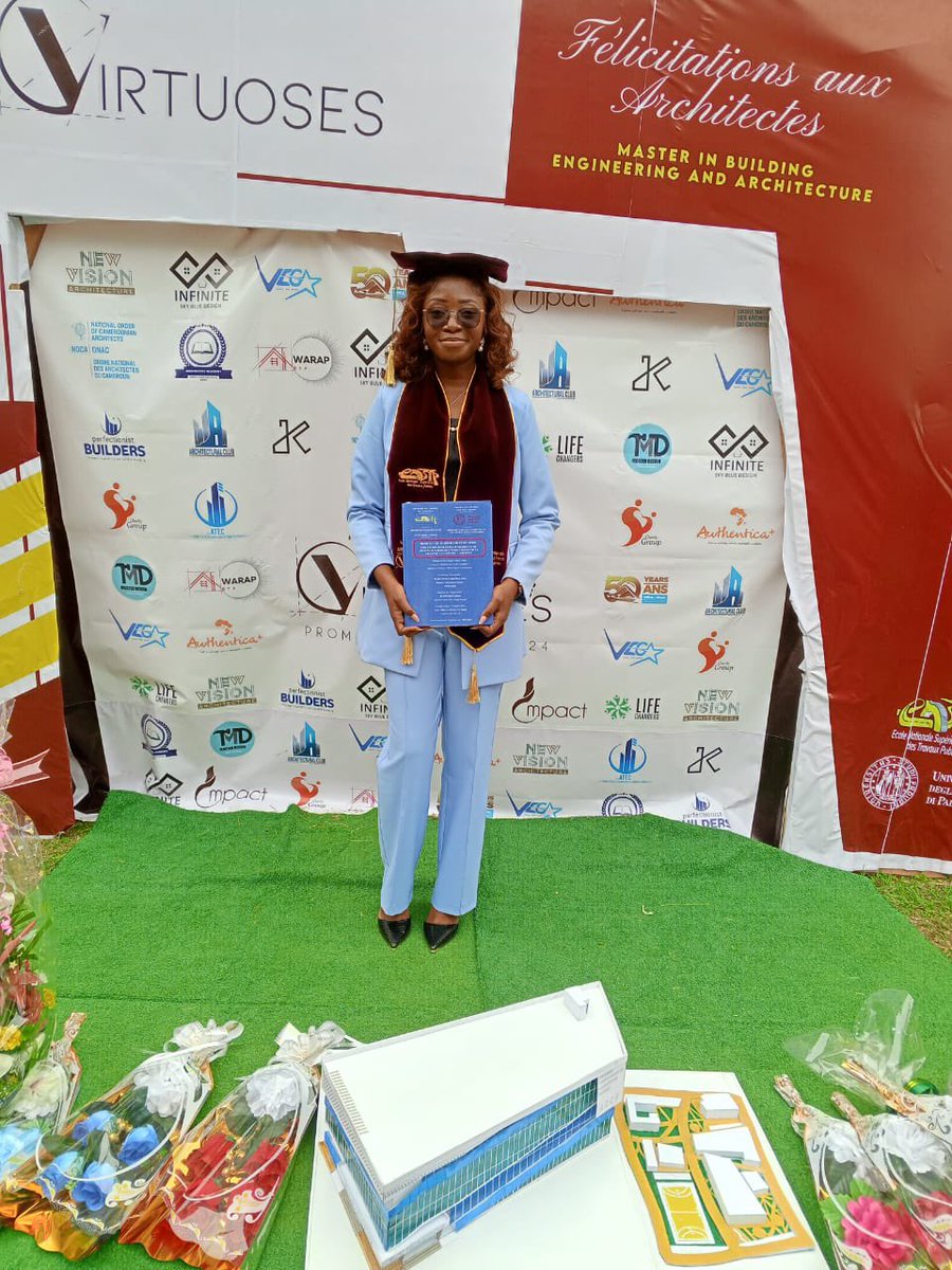 Soutenance de KAHOULEN BABAGNAK Cindy Manuela, étudiante en Architecture à l’Ecole Nationale Supérieure des Travaux Publics - Yaoundé.

Président : Pr NKENG George ELAMBO
Examinateur : Architecte NTAMAG Jacques
Rapporteur: Dr BWEMBA Charles

Mention :  Très Bien