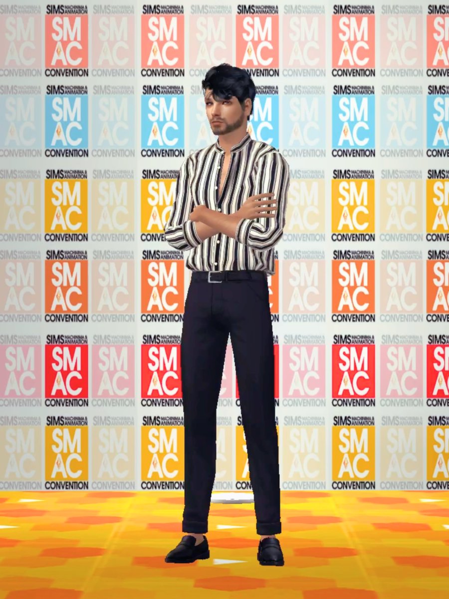 WinterSims_'s tweet photo. So excited I can finally be there live today for SMAC Day 3!!! And just in time, the Attachment Theory cast has arrived on the orange carpet! ✨ https://t.co/dN2ZVfAss9