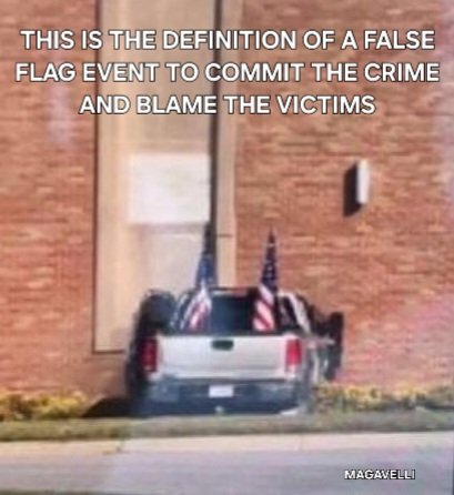 <a href="/JustPlaying2Win/">Amy Lou</a> Yeah, I had that questions as well. How the vehicle doors still operated, but its possible for sure. I did a who update to this with new pics. 

🚨 Forensic Summary: Truck / Church Meme Image

Key Findings

The widely circulated meme image of a truck backed into a church wall is
