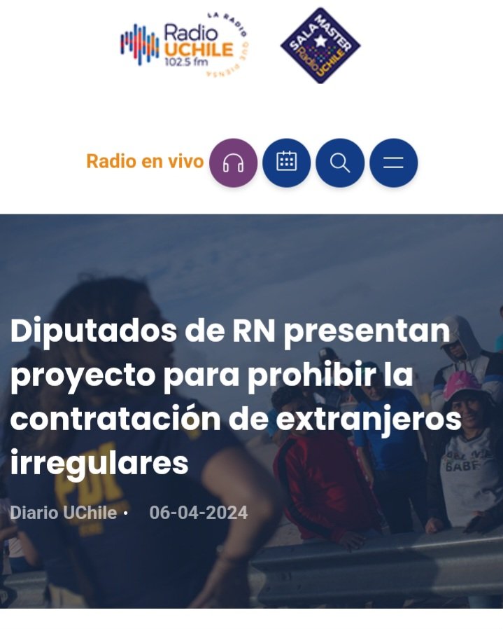 <a href="/Cooperativa/">Cooperativa</a> Ni con un posible futuro apoyo de Chile Vamos, Kast va lograr que le aprueben algo. Quien siembra vientos cosecha tempestades...
Lo lamentable es que todos perderemos la oportunidad de tener leyes para desincentivar la inmigración o bajar impuestos que sí puede lograr Matthei.