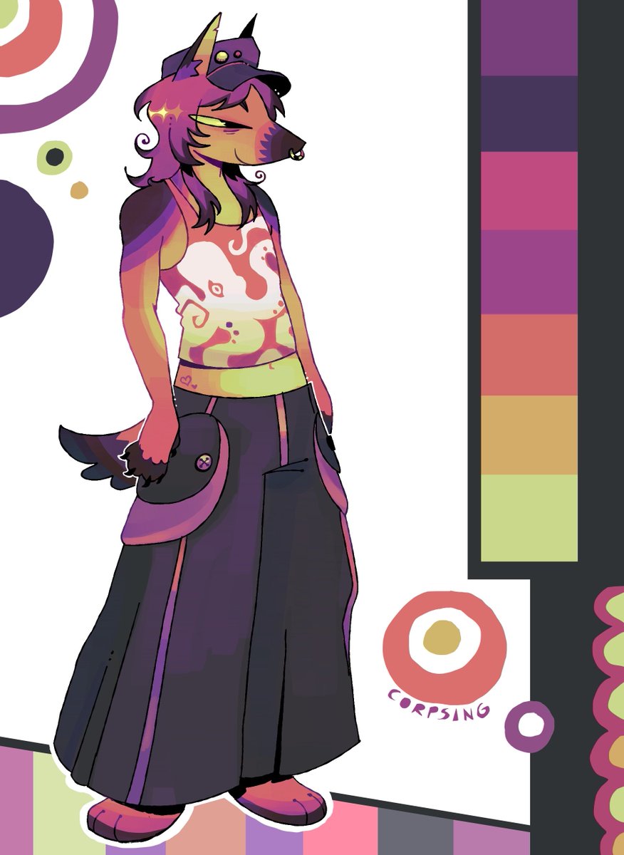 C0RPSING's tweet image. wolf fox thing