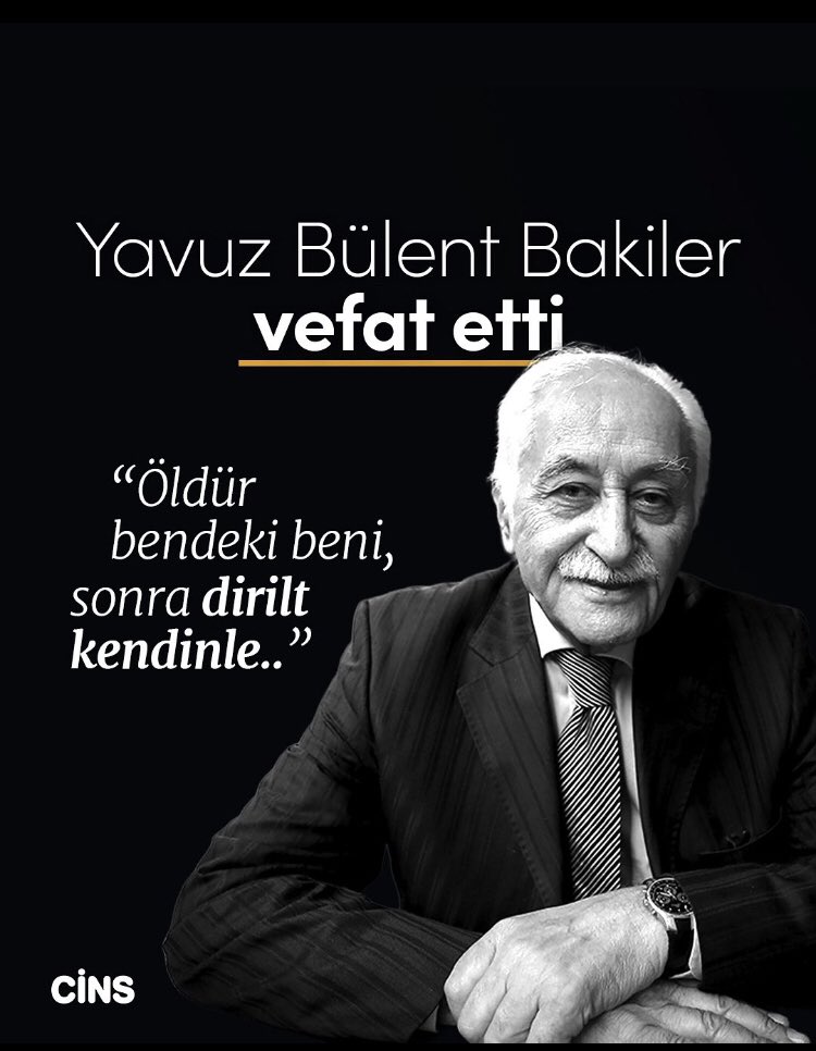 Sözde senden kaçıyorum dolu dizgin atlarla

İnnalillahiveinnaileyhirraciun.

#yavuzbuelentbakiler