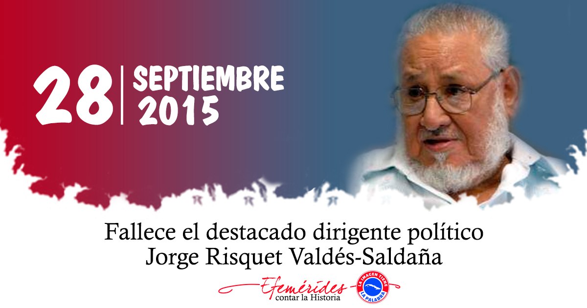 #Cuba, recuerda al dirigente político Jorge Risquet.

<a href="/naimatrujillob/">Naima Ariatne Trujillo Barreto</a> <a href="/CalderonPineiro/">Luis Enrique Calderón</a>
#LatirAvileño <a href="/EmbKoronelli/">Embajador Víctor Koronelli</a>