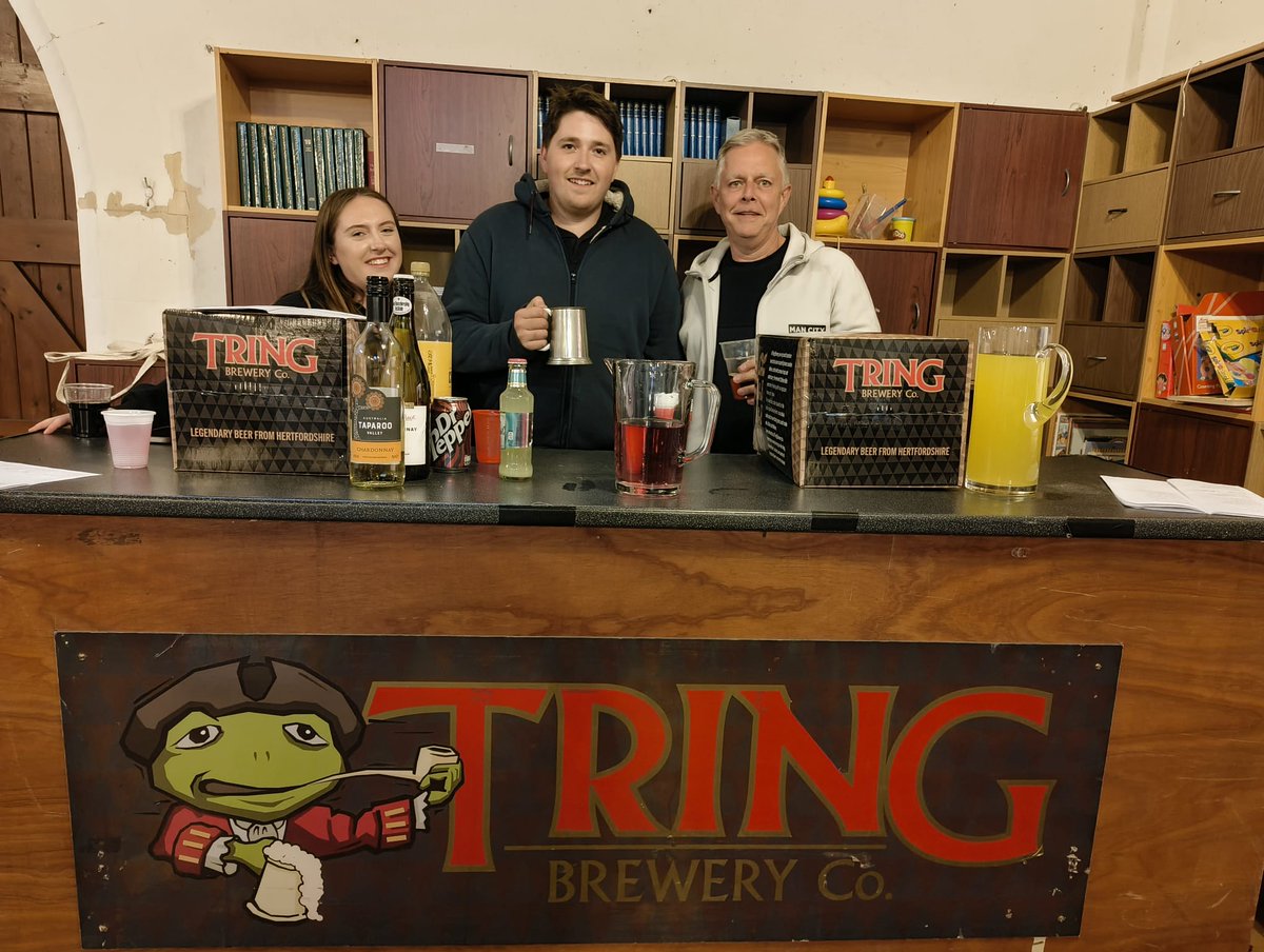 revhuw's tweet photo. Great evening at All Saints Long Marston. Beer and hymns for their harvest festival. Huge thanks to @TringBrewery for your support. We miss Jane and Richard at this event. £740 raised for the Bishop's Harvest Appeal https://t.co/TyjJOFvjXY