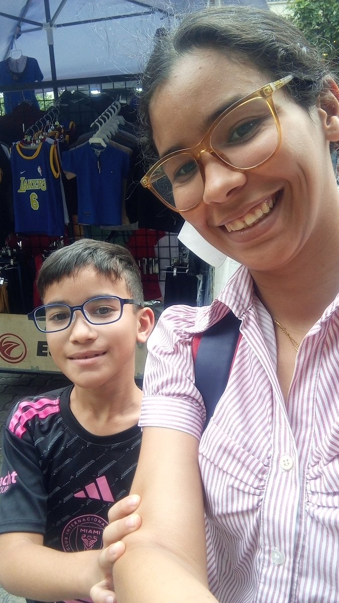 Ayer estuve de comprás