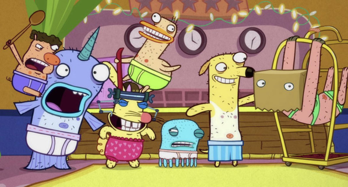 Why is there so many things happening in this image