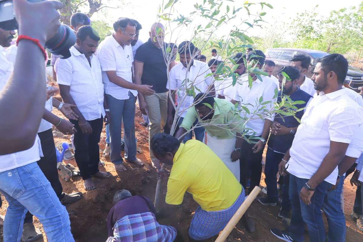 SuryahSG's tweet photo. To protect our environment, we planted tree saplings at the Sivanmalai Murugan temple, along with Thuligal organization. State Vice President Thiru. @covaiakp  State Secretary Thiru. @vishabvb and the District and Mandal office-bearers were also present at the event.

சுற்றுச்சூழலைப் பாதுகாக்க சிவன்மலை முருகன் கோவிலில், துளிகள் அமைப்புடன் இணைந்து மரக்கன்றுகள் நட்டோம். இந்நிகழ்வில், மாநில துணைத் தலைவர் திரு. கிருஷ்ண பிரசாத், மாநில செயலாளர் திரு. விசாகன் மற்றும் மாவட்ட, மண்டல் நிர்வாகிகள் உடனிருந்தனர்.