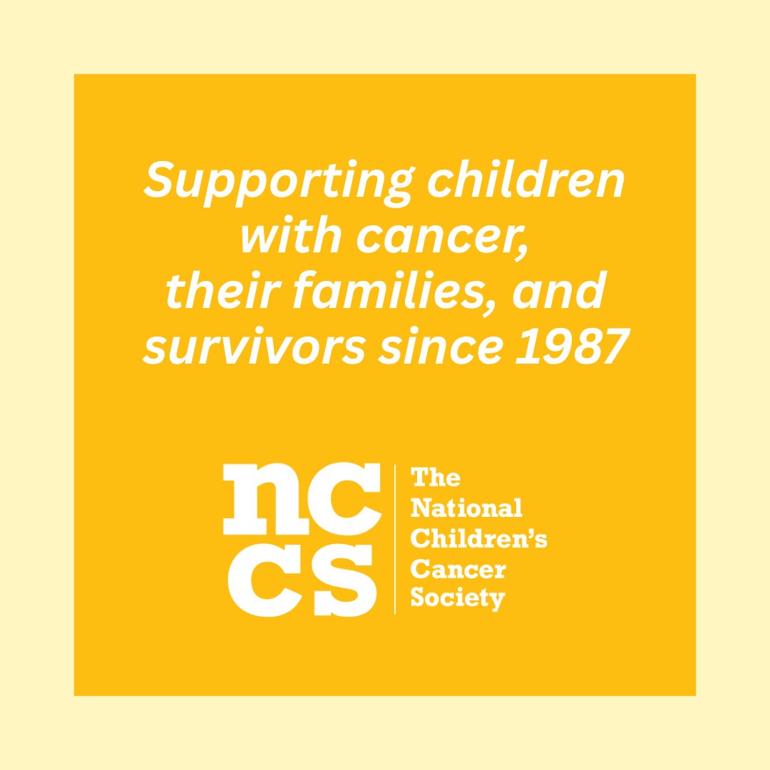 How does The National Children's Cancer Society (NCCS) help families battling childhood cancer? We’re so happy you asked! 

#childhoodcancerawareness