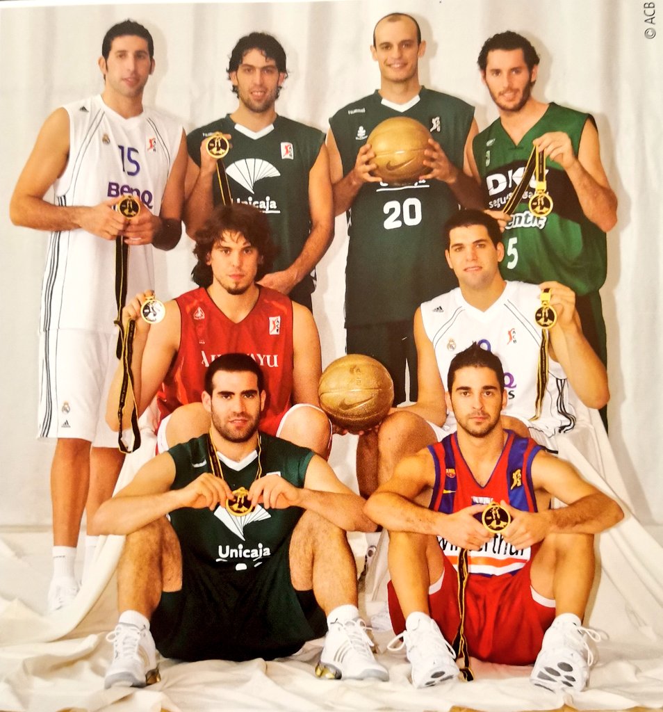 Buenas noches, 19 años de la #GuíaACB 2006/07 con los Campeones del Mundo 📸 MARCA