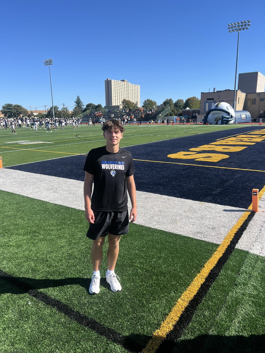 Josh Ziebell (@joshziebell) on Twitter photo Thank you @Bond_Coach and <a href="/CoachCurrierCSP/">Coach-ShannonCurrier</a> for a great day and visit in St Paul for <a href="/CSPBearsFB/">CSP Golden Bears Football</a> gameday.
๐ก๐ต๐ป
@waukeshawestfb @mj_nfldraft @travisbound @bound_wi @prepredzonewi @NSICrecruiting <a href="/NorthernSunConf/">NSIC</a> @d2football Thank you @Bond_Coach and <a href="/CoachCurrierCSP/">Coach-ShannonCurrier</a> for a great day and visit in St Paul for <a href="/CSPBearsFB/">CSP Golden Bears Football</a> gameday.
๐ก๐ต๐ป
@waukeshawestfb @mj_nfldraft @travisbound @bound_wi @prepredzonewi @NSICrecruiting <a href="/NorthernSunConf/">NSIC</a> @d2football