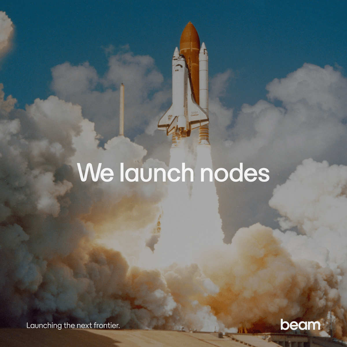 Amazon, SpaceX and all launching satellites.

We launch nodes. 

Both power the next frontier.

Only ours lets you earn rewards - Know the difference.
