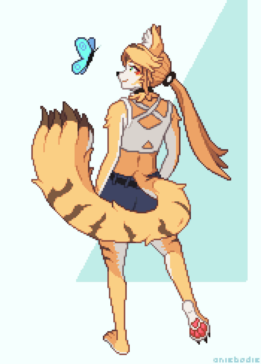 Pulchra comm for a friend #pixelart #ドット絵
