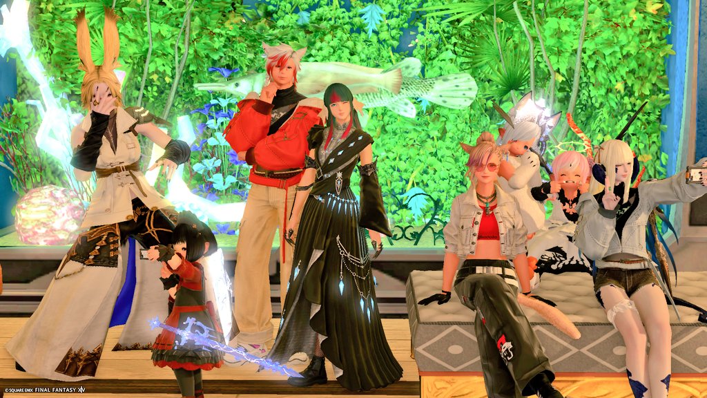 Ziz_Fodla's tweet photo. 月曜日 #おはミコ です🐱
先日、FCイベントに参加して遊んできました〜ww
今回はかくれんぼ❗️チーム戦でやって楽しかったぁ☺️
みんな、そんな所見つけたり、隠れたり出来るなぁ🤔と感心しながら遊んでたわ🤣
#FF14 #オスッテ #SLcat https://t.co/IUhwvD4lzb