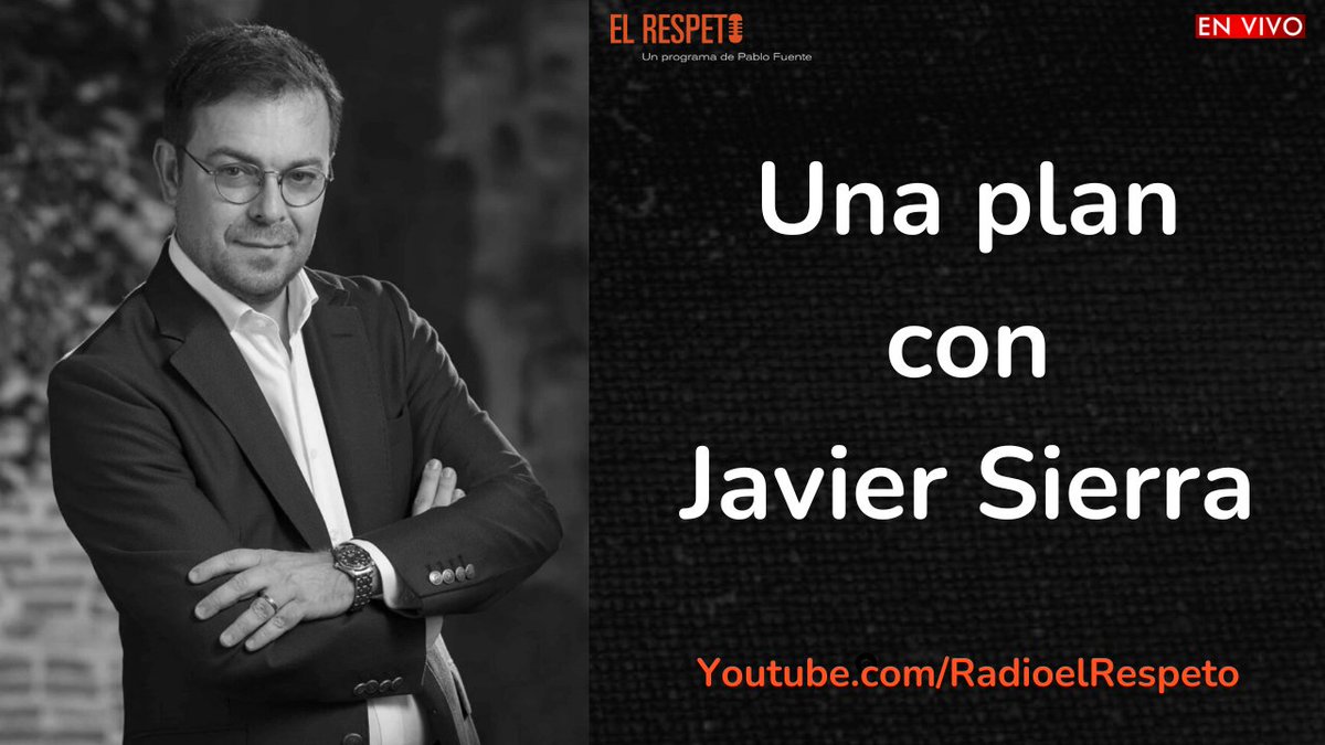 La entrevista con el gran <a href="/Javier__Sierra/">Javier Sierra</a> , ya disponible en todos lados:
Youtube: youtu.be/NKOS-qggk4U
O en podcast:
Web: elrespeto.es
Ivoox: bit.ly/resivoox
Apple: bit.ly/radiorespeto
Spotify: bit.ly/respetoradio
Google: bit.ly/Respetogoogle