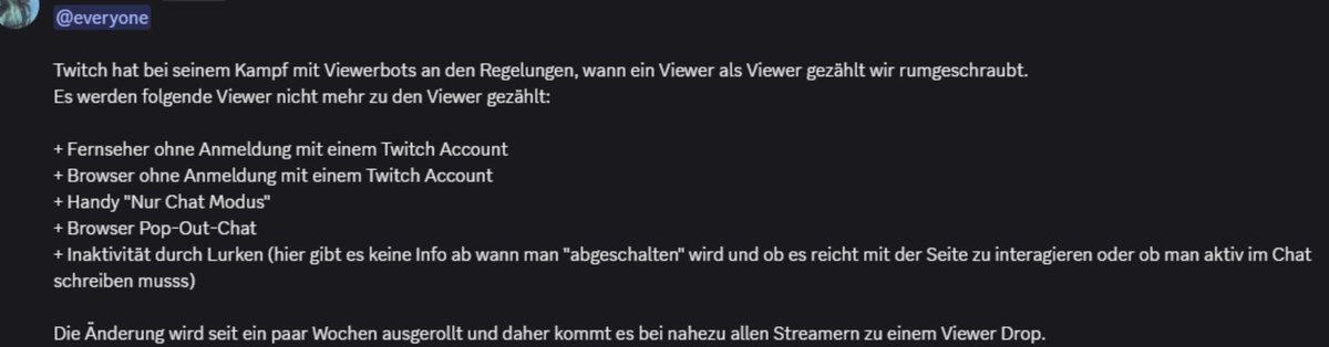 Nein, euch werden eure Zuschauer bei #Twitch nicht fehlerhaft angezeigt oder falsch gezählt.

Das sind am Ende sehr häufig Ausreden von Leuten, die eine simple Wahrheit nicht akzeptieren wollen:
Ihr habt nicht mehr Zuschauer in Wahrheit. 
Das ist normal.

Schwankungen bei