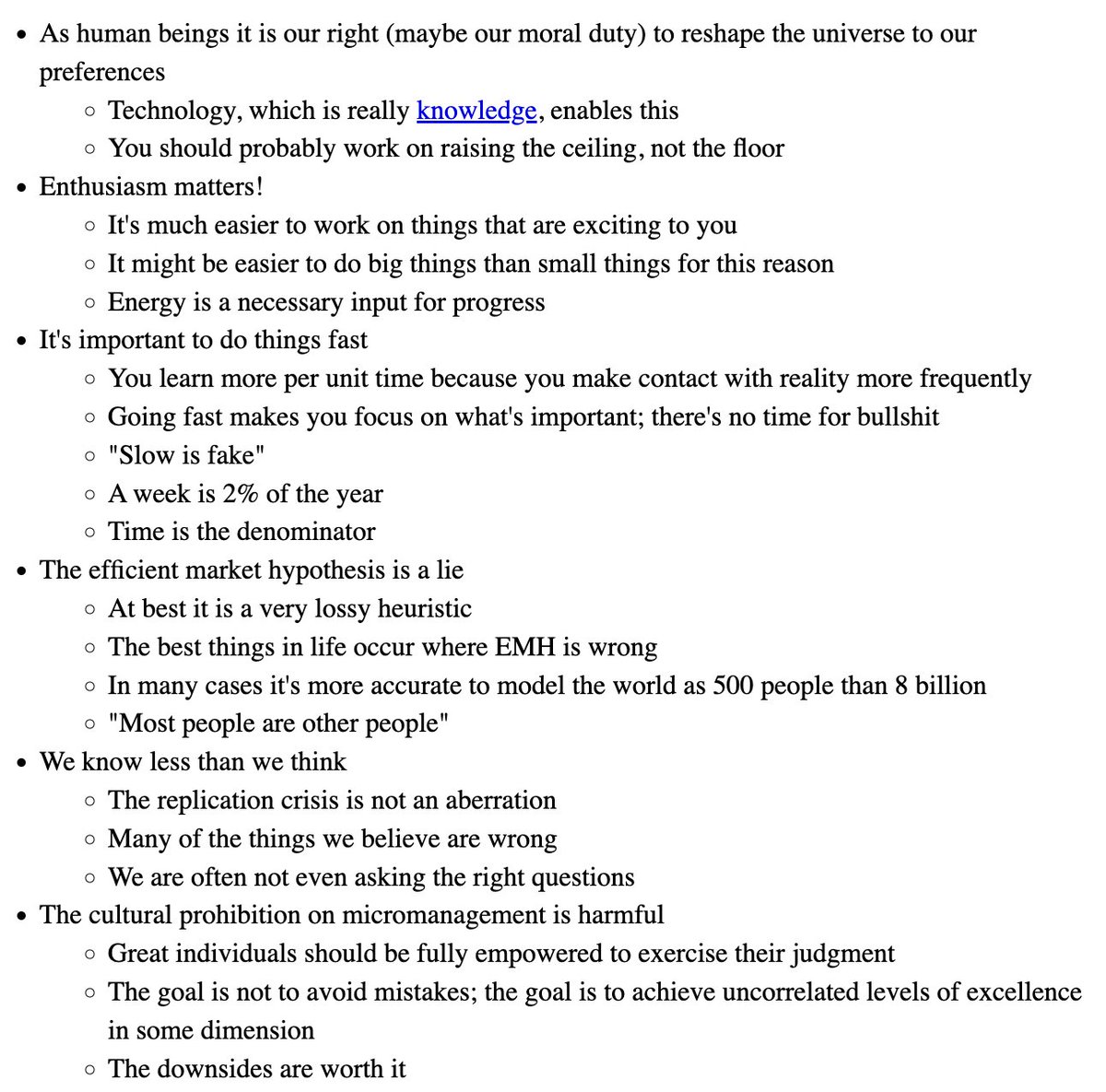 amritwt's tweet image. i should just print nat friedman&apos;s website and stick it on my wall at this point since i have read it so many times