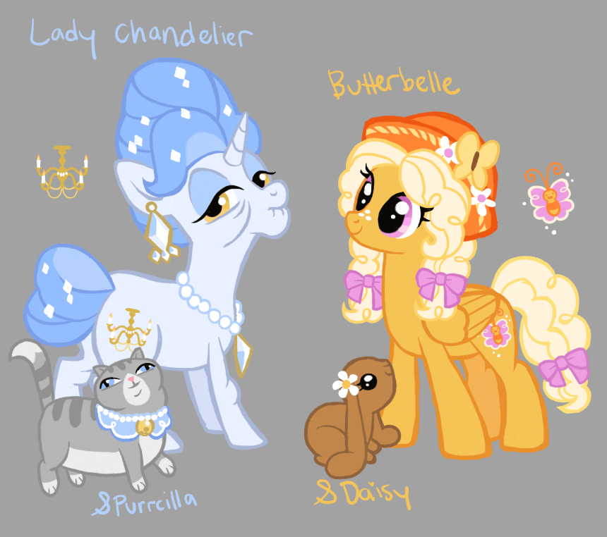 g4 style adopts i made, Lady C and her kitty are still open